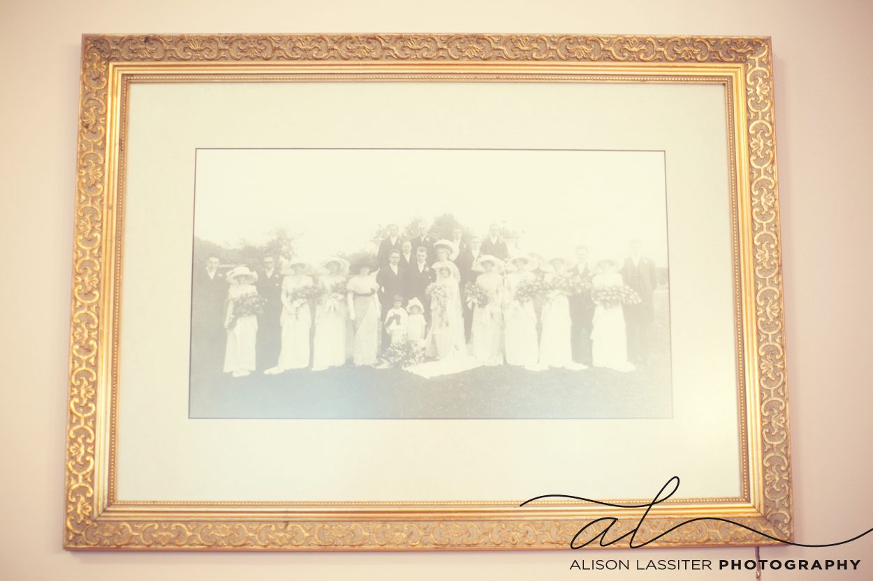 photo of Irene parks wedding party in early 1900's