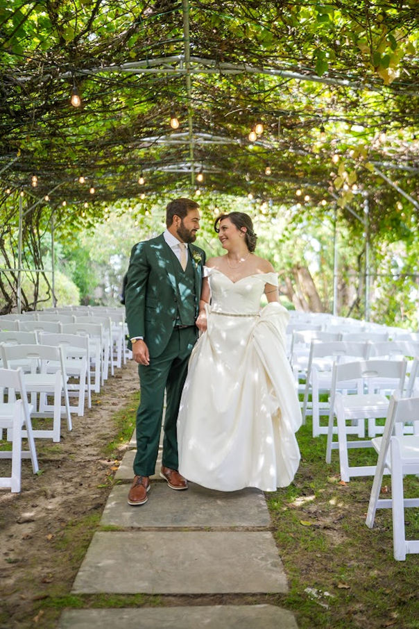 Happy Couple at Local Wedding Venue